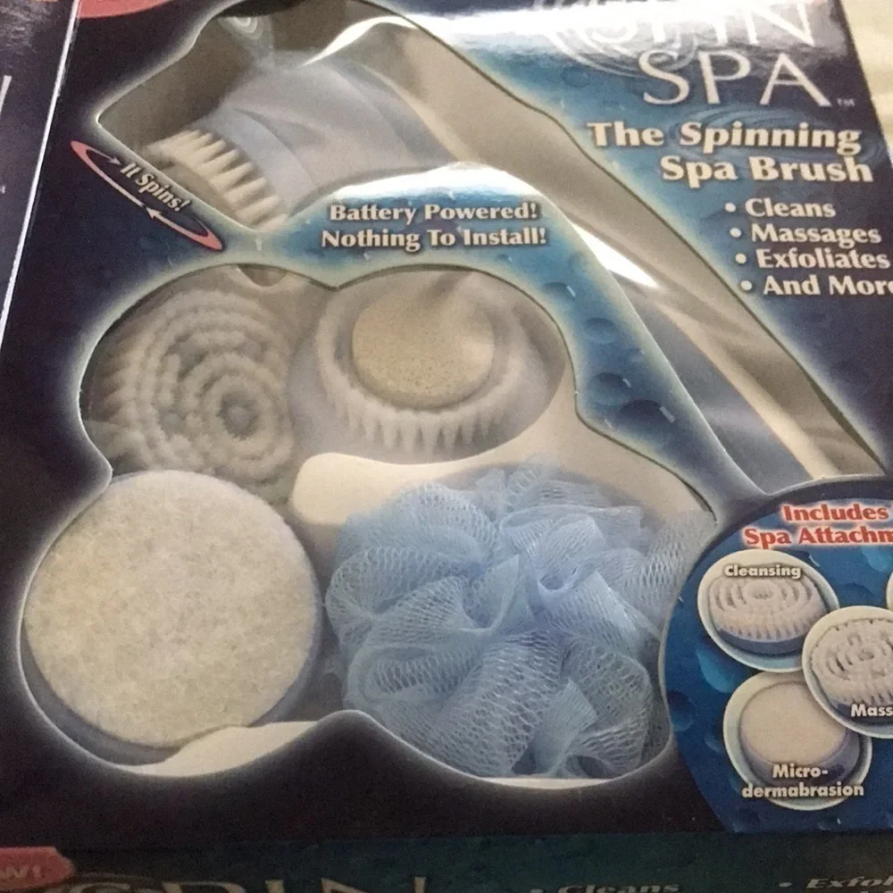 Spin Spa Brush New in Box